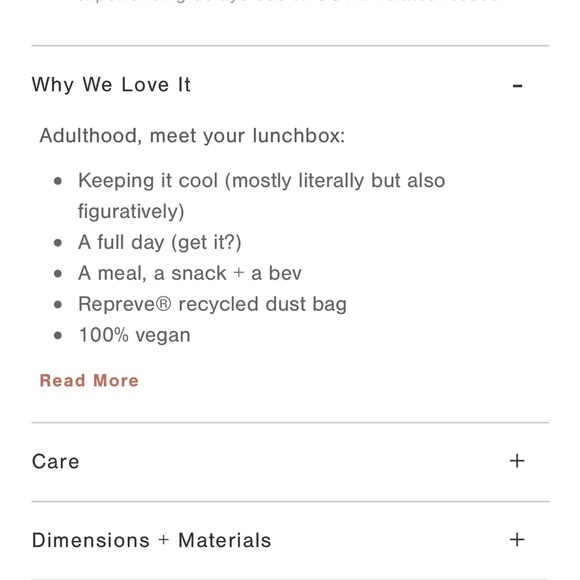 Dagne Dover Axel Large Neoprene Lunch Box in Dune - Picture 7 of 13